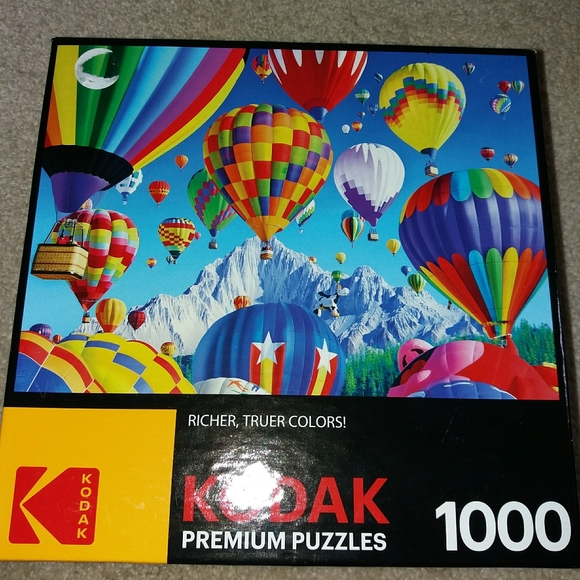Kodak puzzle 1000 Richer,Truer Colors! 19×27" Used - Picture 1 of 1